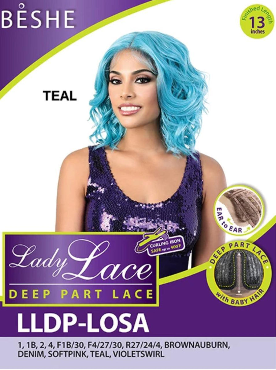 Beshe Lady Lace Deep Part Wig LLDP LOSA Superstar Hair Wigs