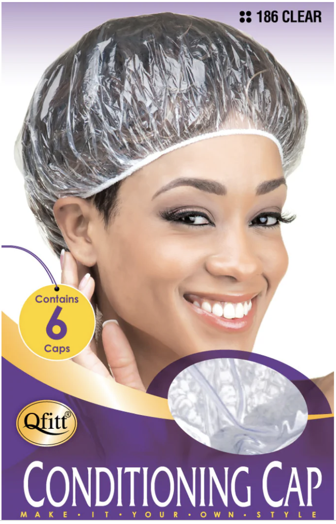 VINYL PLASTIC CONDITIONING CAP CLEAR Superstar Hair & Wigs