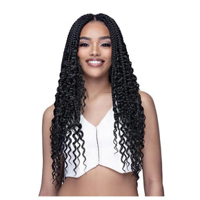 BOBBI BOSS Pre-Looped Crochet Braid LARGE BOHO BOX BRAIDS 24"