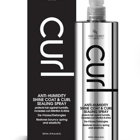 Hair Chemist CURL Anti Humidity Shine Coat & Curl Sealing Spray 8 oz.