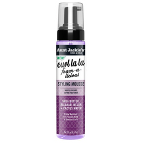 Aunt Jackie's Curls & Coils Curl La La Foam-a-licious Styling Mousse