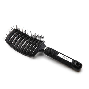 Annie Curved Vent Brush with 100% Boar Bristles