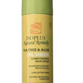 Isoplus Natural Remedy Tea Tree & Aloe Oil Sheen Conditioner Spray 2oz