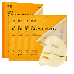 Kojic Acid + Turmeric Overnight Hydrogel Mask (4 Sheets) - Even Tone & Radiance