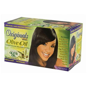 Africa's Best Organics Olive Oil Conditioning No-Lye Relaxer System Kit