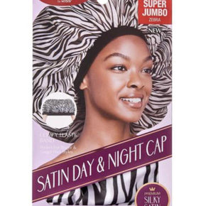 Red by Kiss Satin Day & Night Cap Super Jumbo