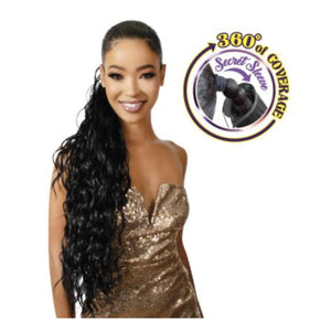Fashion Source Slick Sleeve Drawstring Ponytail PHP- Victoria 33"