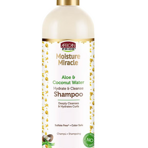 African Pride Moisture Shampoo Aloe/Coconut 12oz