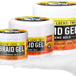 ALL DAY LOCKS Braid Gel | Extreme Hold, Smooths Tames Frizz
