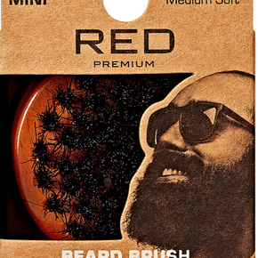 Red by Kiss Premium Beard Round Mini Brush #BR204