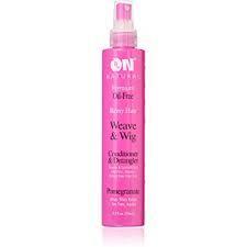 On Organic Natural Wig & Weave Conditioner & Detangler Pomegranate 4.5 oz