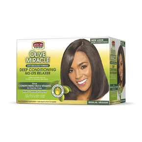 Olive Miracle Deep Conditioner No-Lye Relaxer