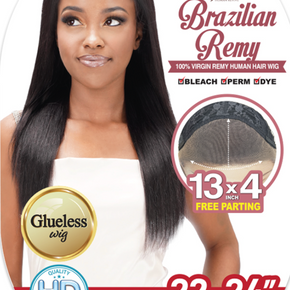 Sis FP HD LACE STRAIGHT Brazilian Human Hair Wig  L 22"-24″