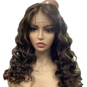 Bobbi Boss 100% Human Hair MHLF851 Pineapple Curl Wig