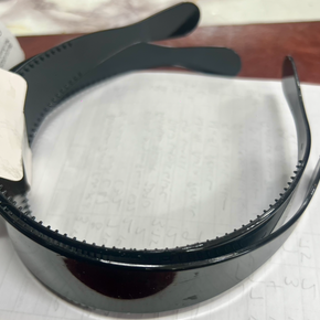 PLASTIC SHINY 2PK HEADBAND