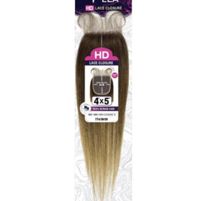 Bobbi Boss Pela Natural Yaky 4X5 Lace Closure 12” & 16”