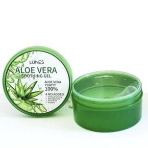 LUNES Aloe Vera Soothing Gel 300ml/ 10.14oz