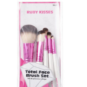 RUBY KSS TOTAL FACE MAKEUP BRUSH KIT - RA01