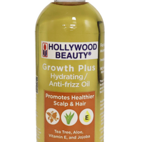 Hollywood Growth Plus Hydrating Anti-Frizz Hair Oil, 4 Oz