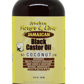 Jamaican Mango and Lime Black Castor Oil COCONUT OIL