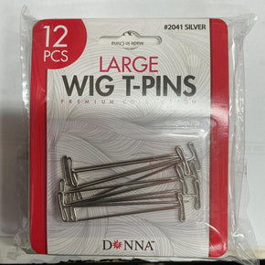 Donna Large 12pcs Wig T-pin