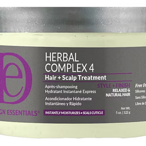 Design Essentials Herbal Complex 4 Hair And Scalp Treatment 5 oz.