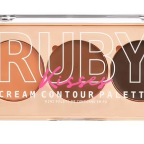 Ruby Kisses Mini Contour Cream Palette To-Go