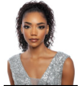 100% HUMAN HAIR SPANISH WAVE DRAWSTRING PONYTAIL 20"-12"