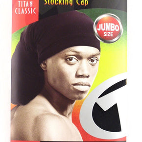Titan Dreadlock Stocking Cap Black #22138