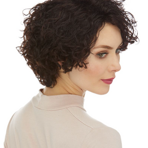 Short Bouncy Spiral Curls Brazilian Remy Human Hair Wig Candela