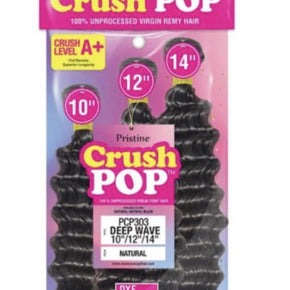 Mane Concept Pristine Crush Pop Human Hair DEEP WAVE