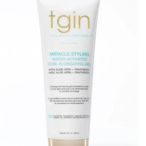 TGIN Miracle Styling Water Activated Curl Elongating Gel 8oz