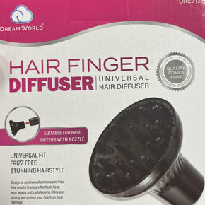 Hair Finger Diffuser Universal Fit