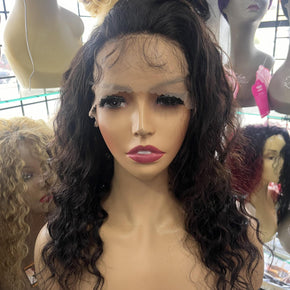 HD Lace Free Part Human Wig Angel-Deep 22”