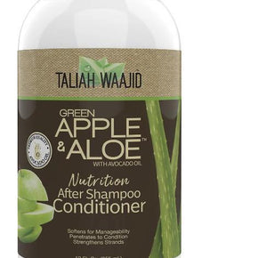 Taliah Waajid Green Apple & Aloe Nutrition After Shampoo Conditioner 12 Oz