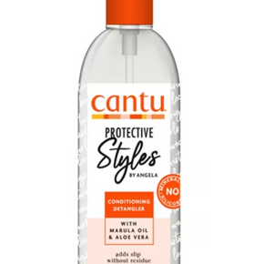 Cantu Protective Styles by Angela Conditioning Detangling Spray with Marula Oil and Aloe Vera