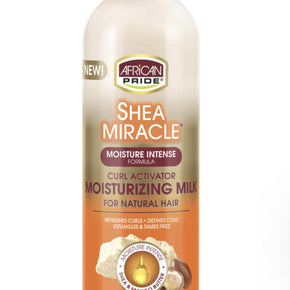African Pride Shea Butter Miracle Moisturizing Milk, 12 Oz.
