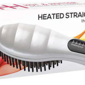 Hot & Hotter Heated Straightening Brush