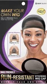 Nail Friendly Run Resistant Wig Cap