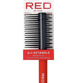 Red 2 N1 Detangle Master Brush