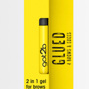 Got2b BROWS  GLUED 4 BROWS & EDGES 2-IN-1 GEL