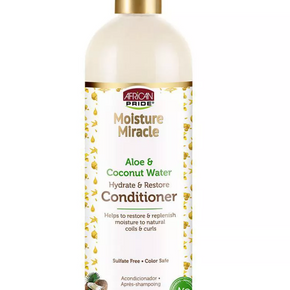 African Pride Moisture Miracle Aloe & Coconut Water Conditioner 12oz