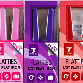 Nicka K Tyche 1/2" Flatties Flat Iron
