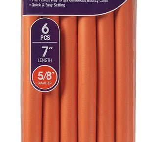 Red by Kiss Flexi Rods 7", 5/8" Diameter - Heatless Hair Curler