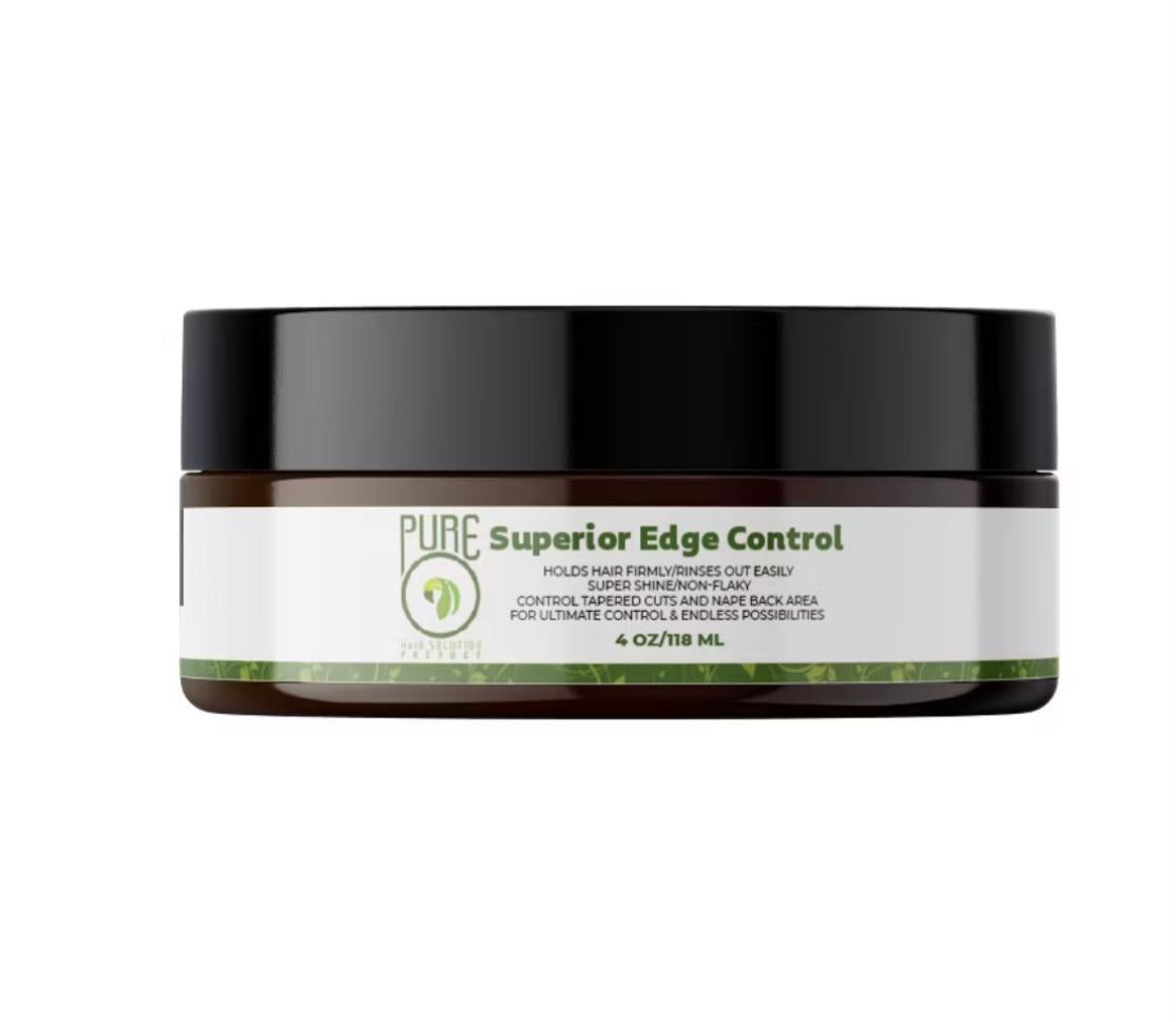 Pureedge Control PURE SUPERIOR EDGE CONTROL 4oz - Superstar Hair & Wigs