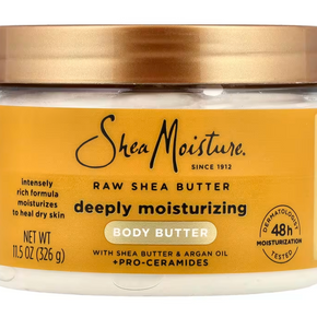 SheaMoisture, Deeply Moisturizing Body Butter, Raw Shea Butter