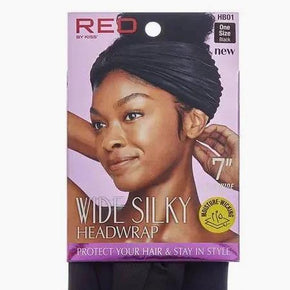 Red by Kiss Wide Silky Headwrap
