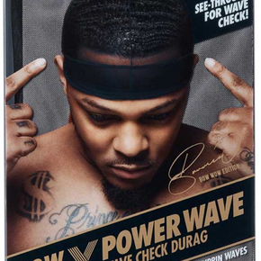 Power Wave See Through Wave Check Durag