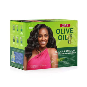 ORS Olive Oil Texlax & Stretch Semi-Straightening System for All Natural Hair Types