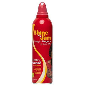Shine N' Jam Magic Fingers Setting Mousse for Braiders